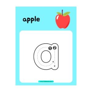 تحميل كتاب تعلم الحروف الصغيرة للأطفال بالألوان والفواكه 1 pdf