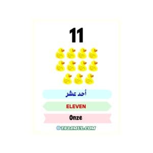 تحميل كتاب تعلم الأعداد من 1 إلى 20 للأطفال PDF – بثلاث لغات تفاعلي 3