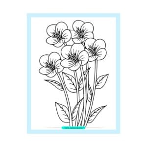 تحميل كتاب تلوين الزهور للأطفال PDF نشاط ممتع يعزز التركيز والإبداع